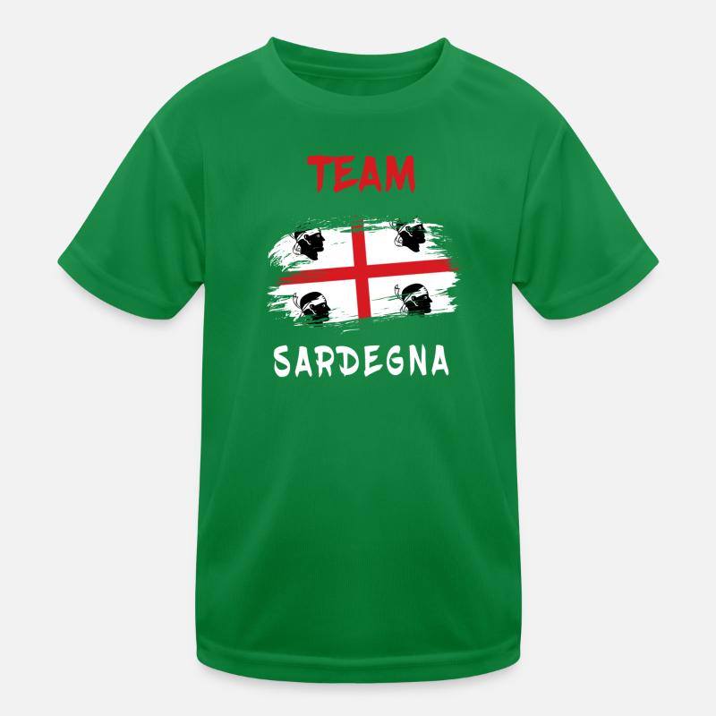 L'équipe Sardinia Design T-shirt sport Enfant