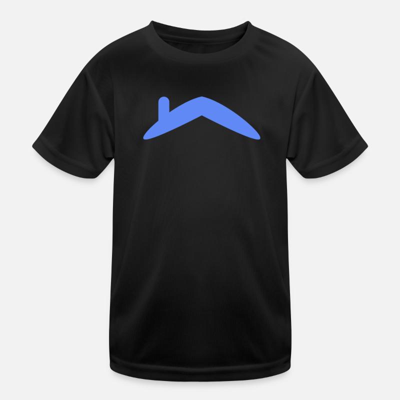 Haus Dach Kinder Funktions-T-Shirt