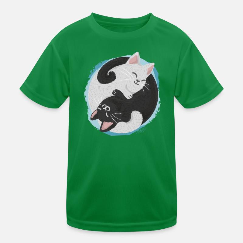 Jing Jang Cats Kids Functional T-Shirt