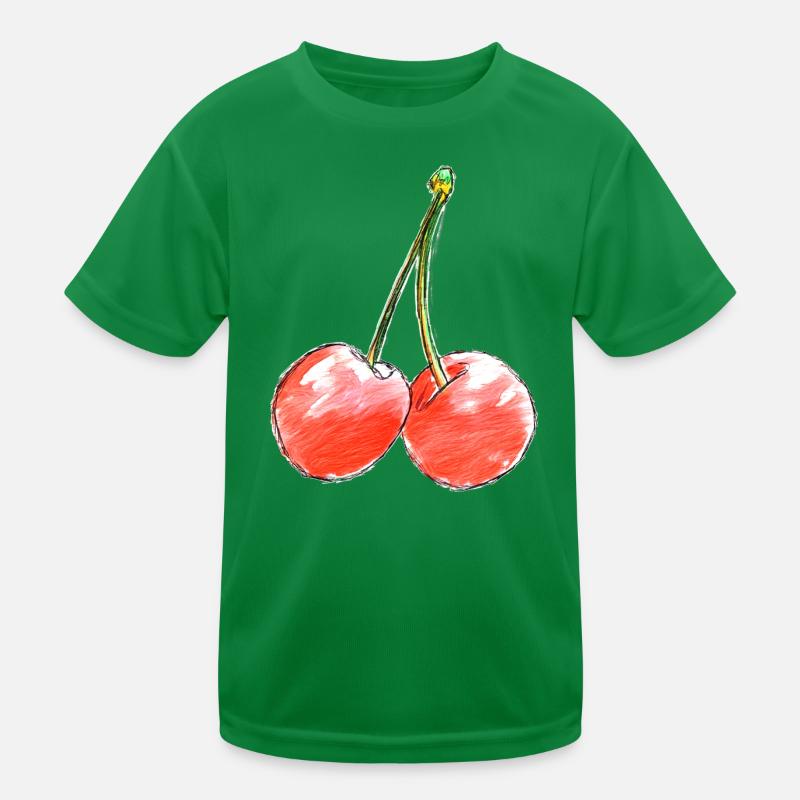 Sketch des Deux Cerises Sucrées T-shirt sport Enfant