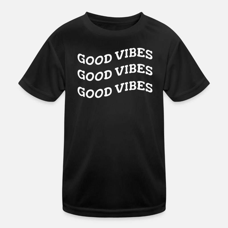 gute Stimmung Kinder Funktions-T-Shirt