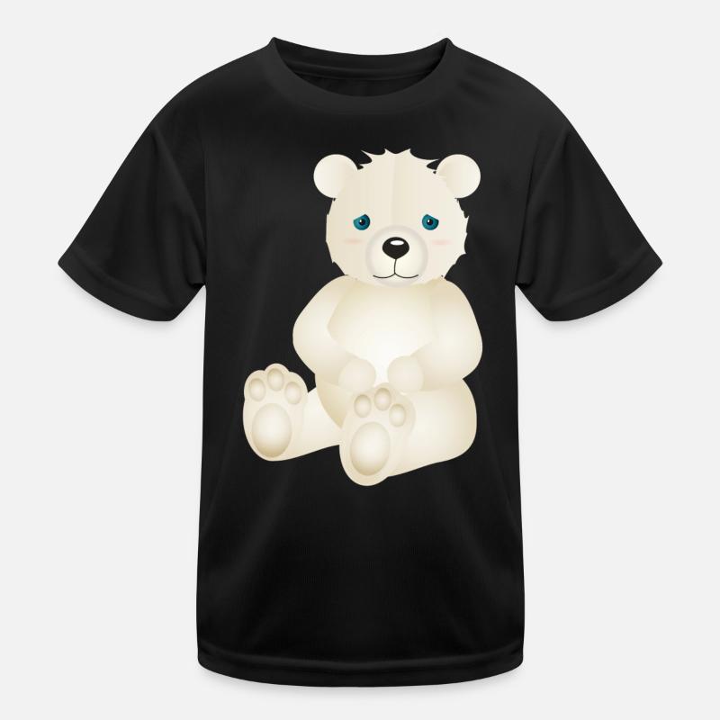 zauberhafter Eisbär als tierischer Begleiter Kinder Funktions-T-Shirt