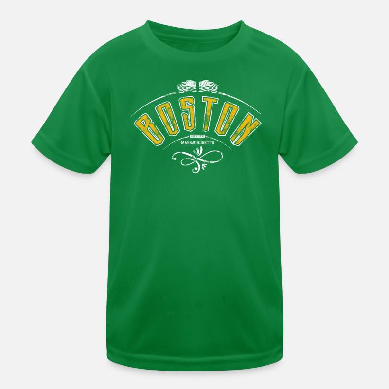 Effet grunge Boston T-shirt sport Enfant