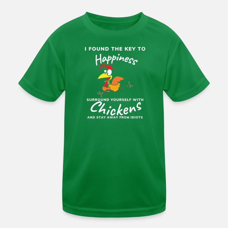 J’adore les poulets T-shirt sport Enfant