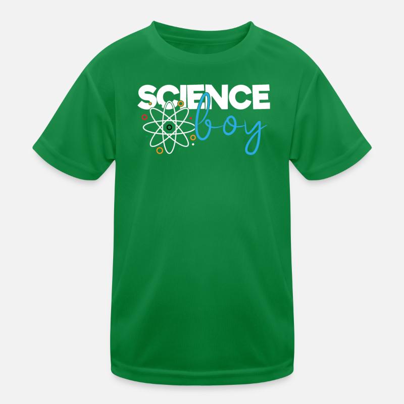 Science Boy Kids Functional T-Shirt