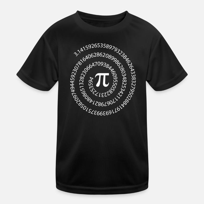 mathematics, math, equation, infinity - Kids Functional T-Shirt - black