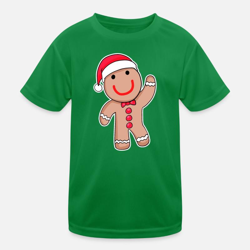 Süßes Lebkuchen Kinder Funktions-T-Shirt