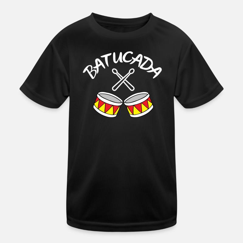 Batucada, Perkussion, Trommel Kinder Funktions-T-Shirt