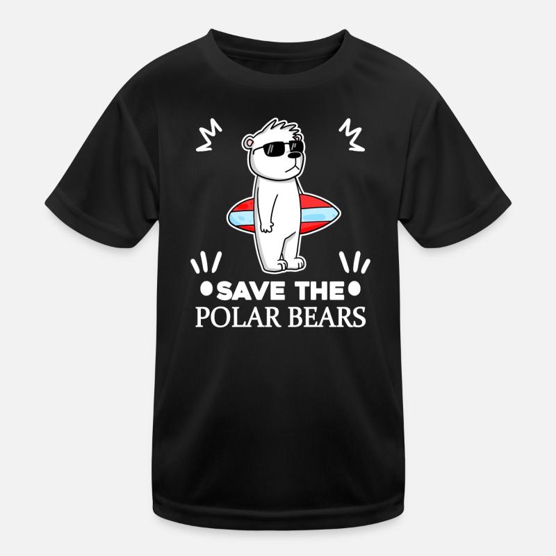 Polar Bear Polar Bear Kids Functional T-Shirt