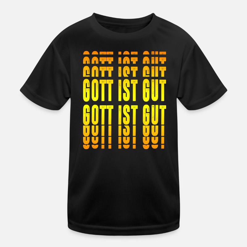 God is good Kids Functional T-Shirt