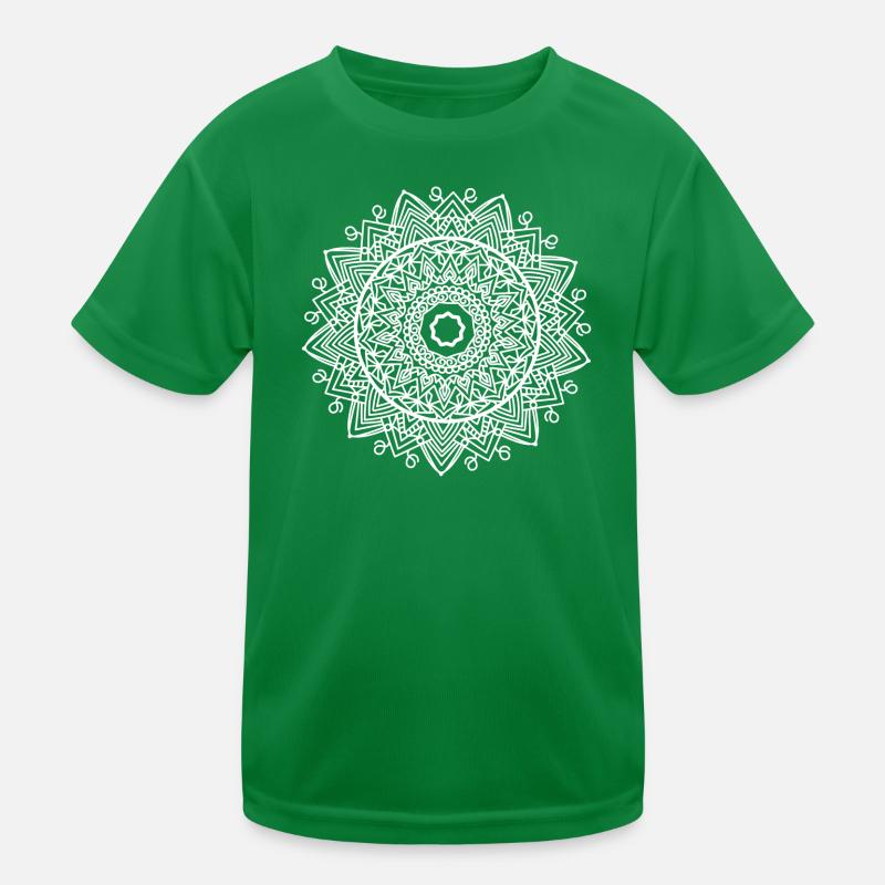 Mandala Kinder Funktions-T-Shirt