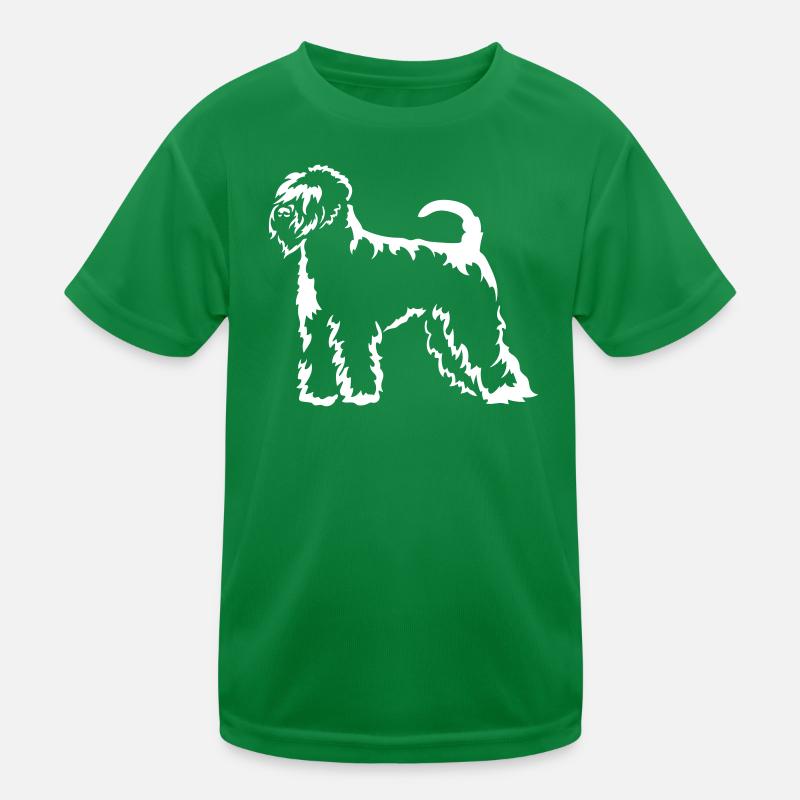 Irish Soft Coated Wheaten Terrier « Black Edition » T-shirt sport Enfant