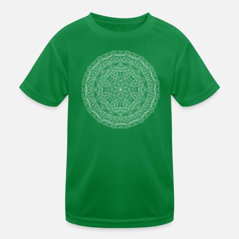 Mandala Kinder Funktions-T-Shirt
