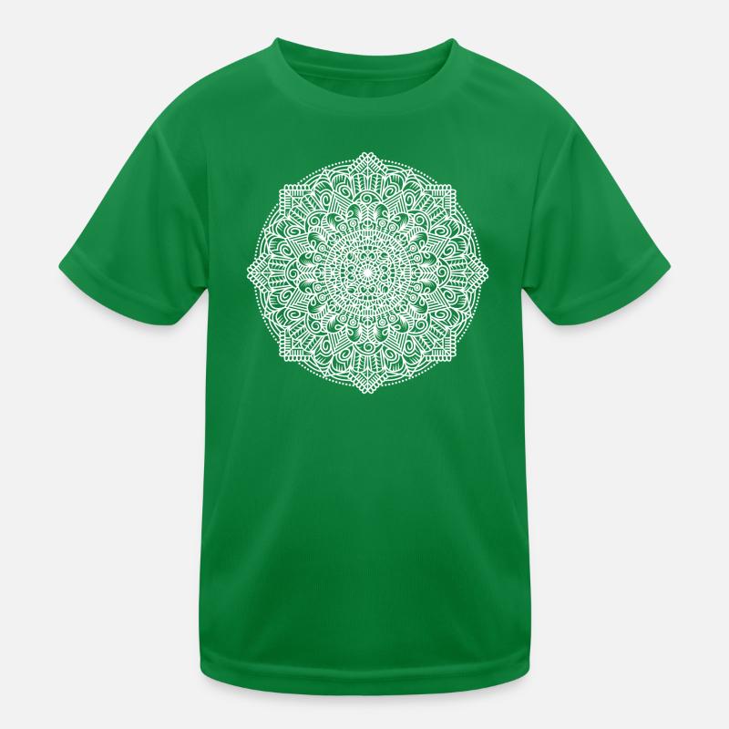 Mandala Kinder Funktions-T-Shirt