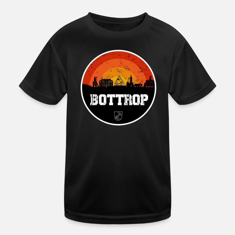 Bottrop Skyline Kids Functional T-Shirt