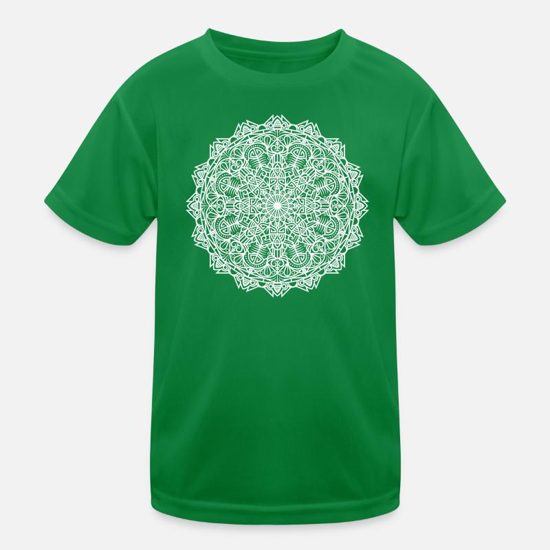Mandala Kinder Funktions-T-Shirt