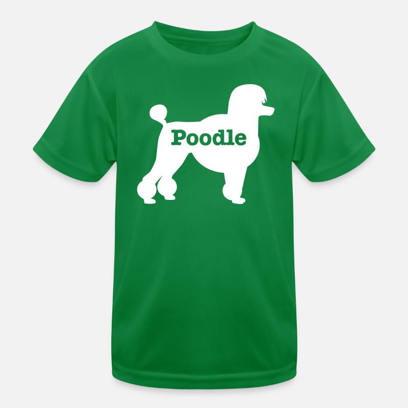 Pudel Kinder Funktions-T-Shirt