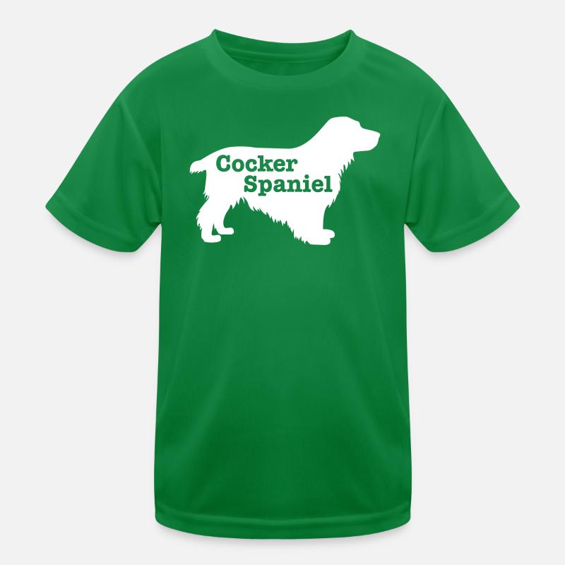 Cocker Spaniel Kinder Funktions-T-Shirt