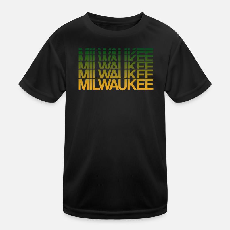 Bloc de gradient de Milwaukee T-shirt sport Enfant