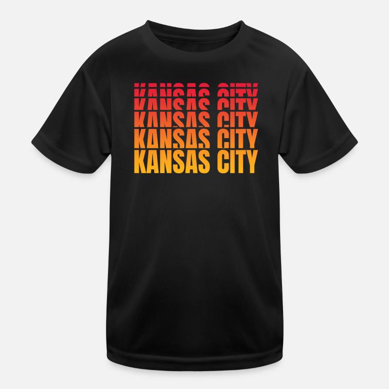 Séquence de gradient de Kansas City T-shirt sport Enfant