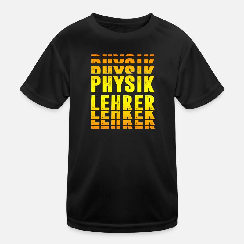 Physiklehrer Design Kinder Funktions-T-Shirt