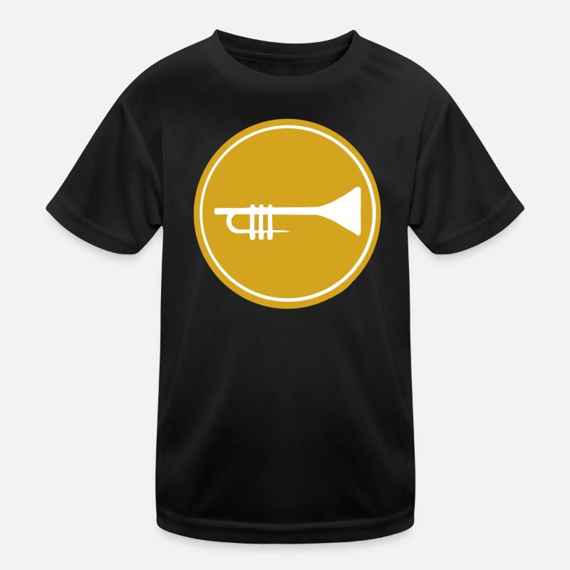 Trompete Kinder Funktions-T-Shirt