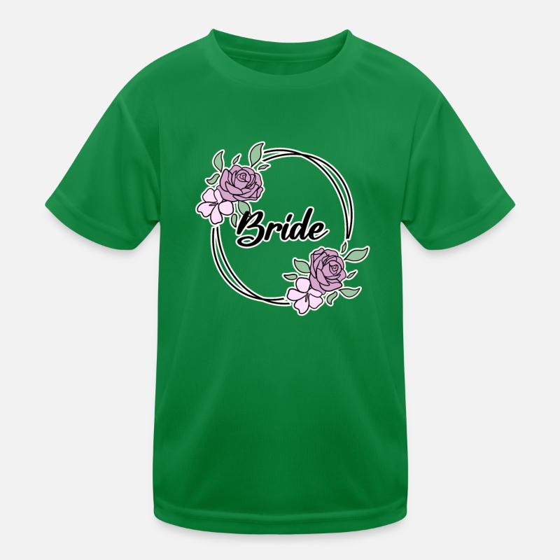 Braut Kinder Funktions-T-Shirt