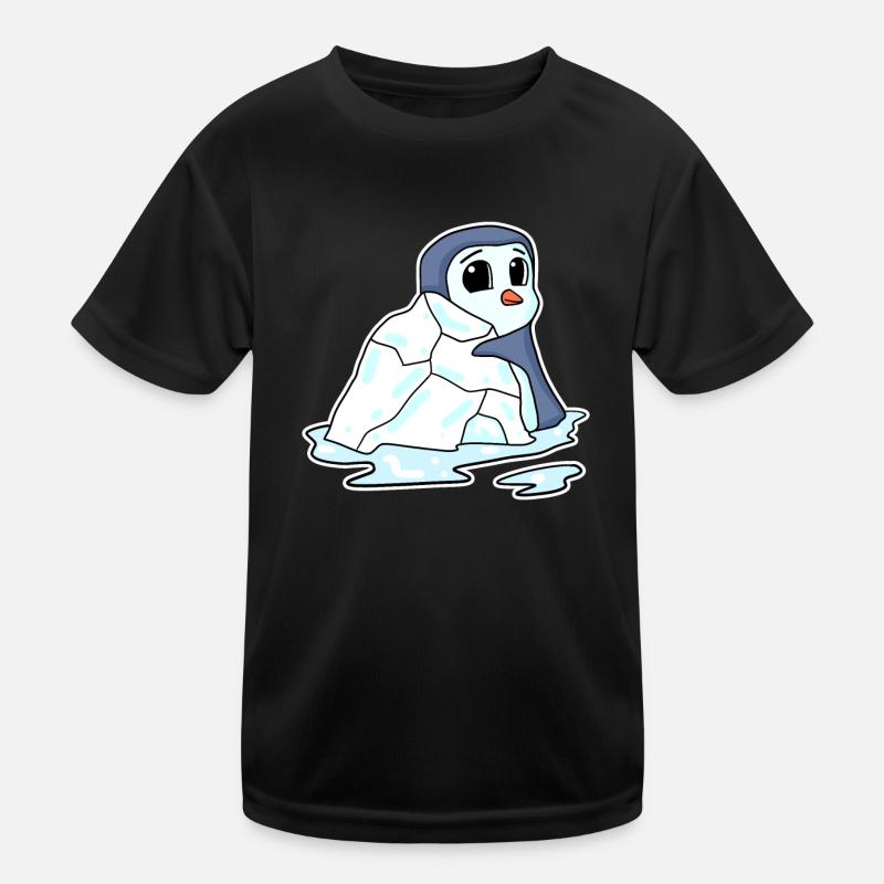 Penguin Penguins Seabird Seabirds Kids Functional T-Shirt