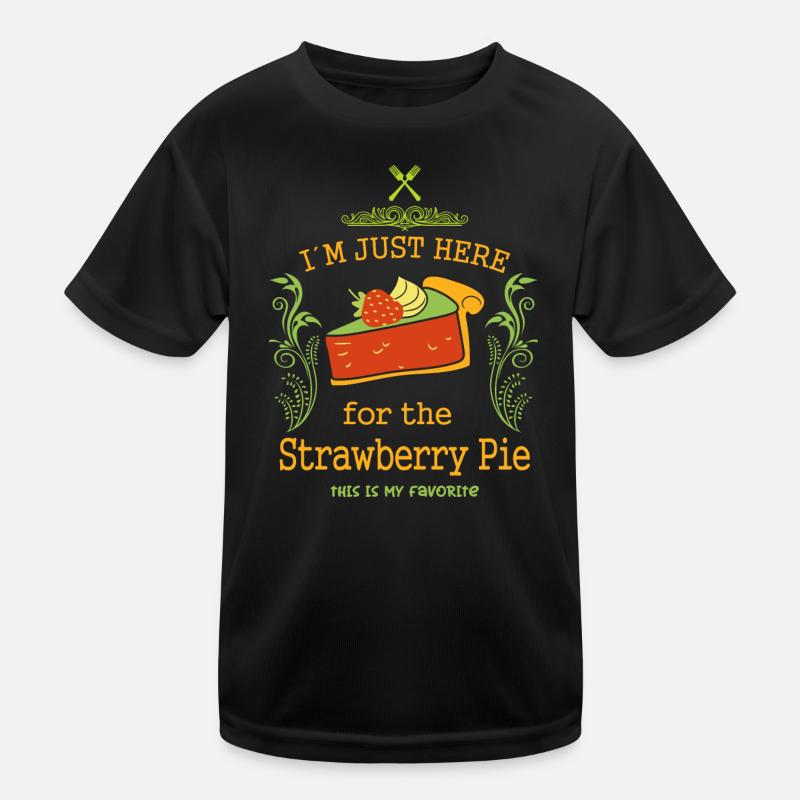 Strawberry Cake Lovers Kids Functional T-Shirt