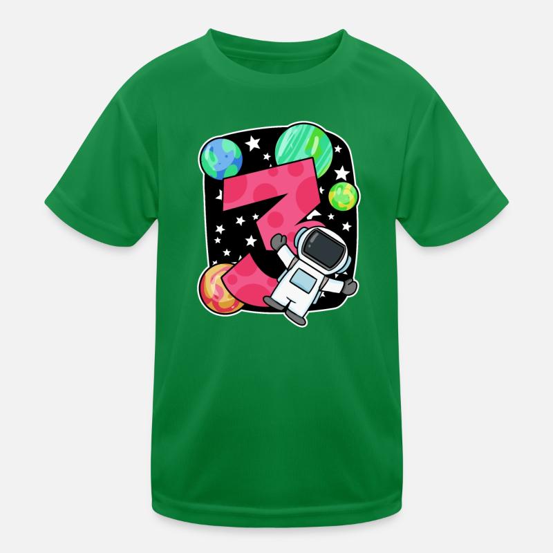 3 ans Jeune astronaute - Trois ans T-shirt sport Enfant