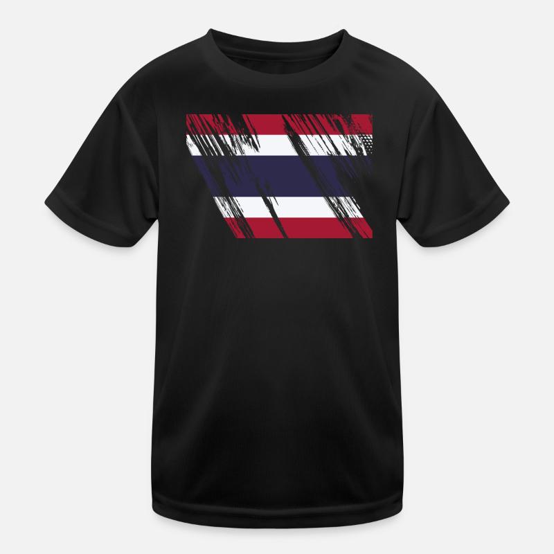 Drapeau de la Thaïlande T-shirt sport Enfant