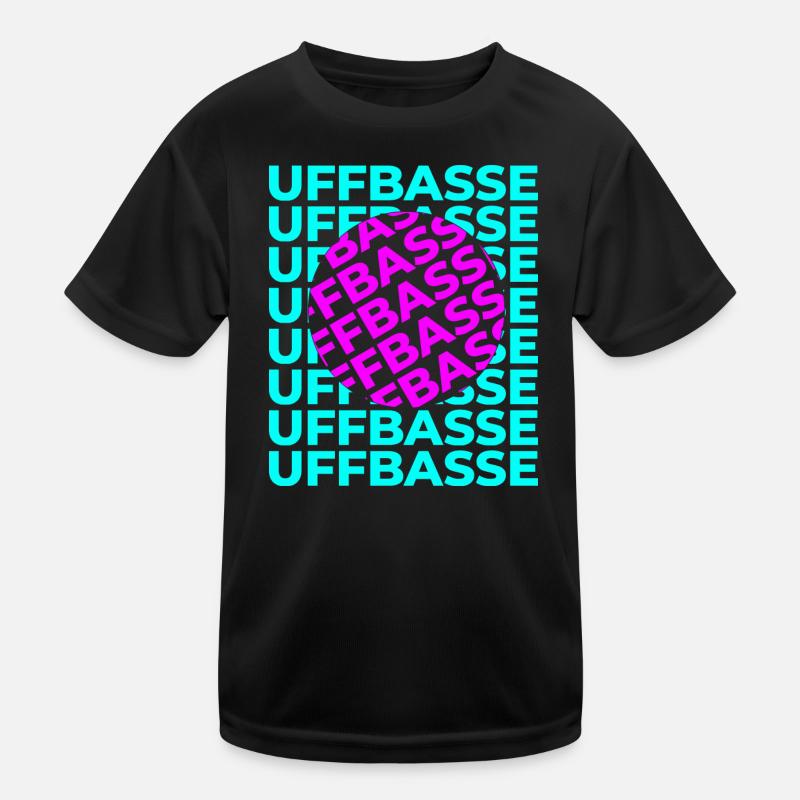 Uffbasse Design Kinder Funktions-T-Shirt