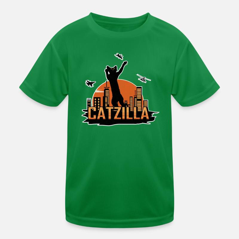 Catzilla Kinder Funktions-T-Shirt