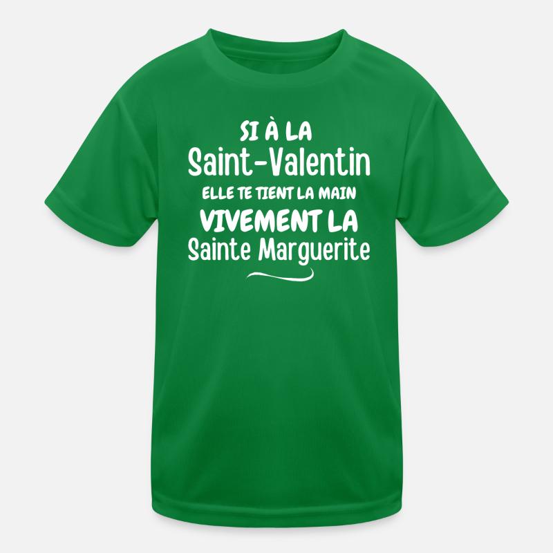 saint-Valentin, be my valentine T-shirt sport Enfant