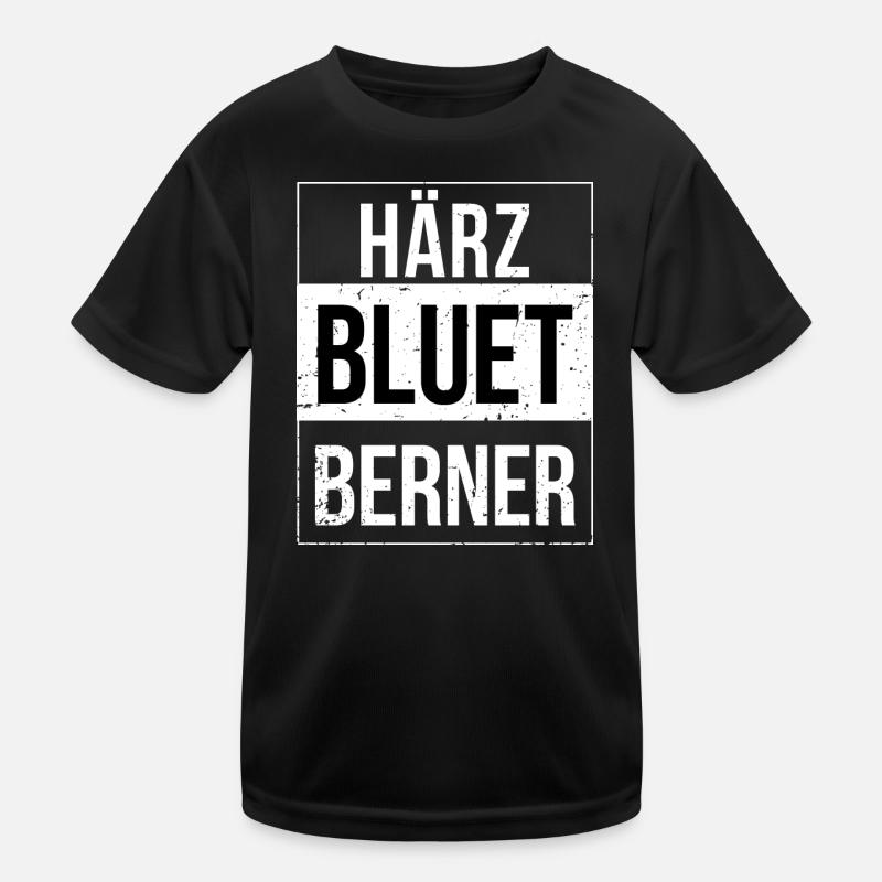 Bern Härzbluetberner Berner Kinder Funktions-T-Shirt