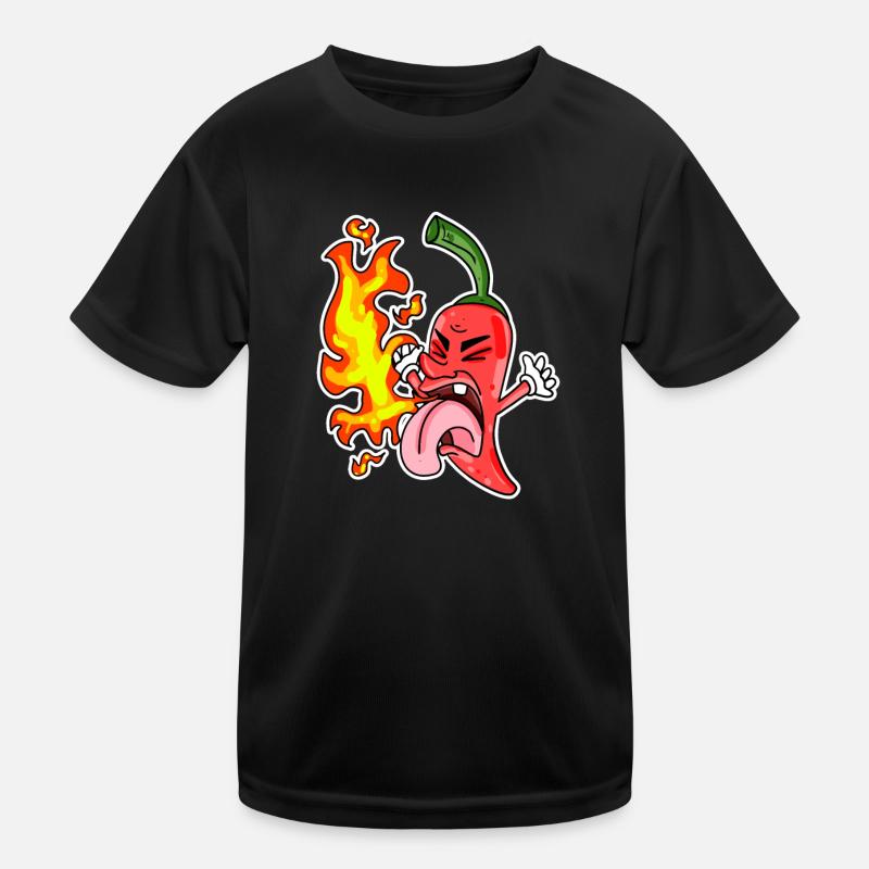 Chilischote - Peperoni Kinder Funktions-T-Shirt