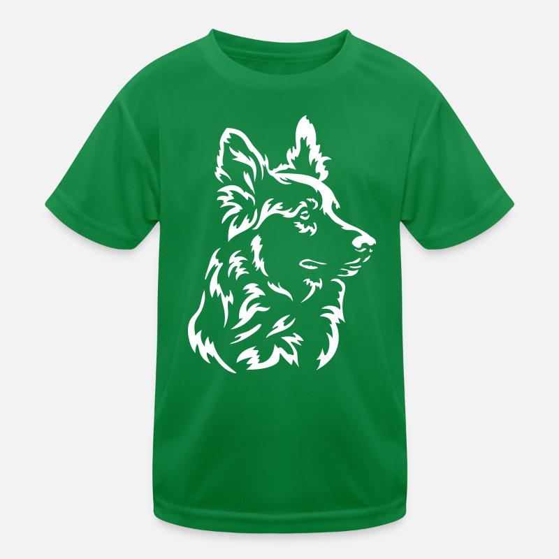 Harzer Fuchs Head « Black Edition » T-shirt sport Enfant