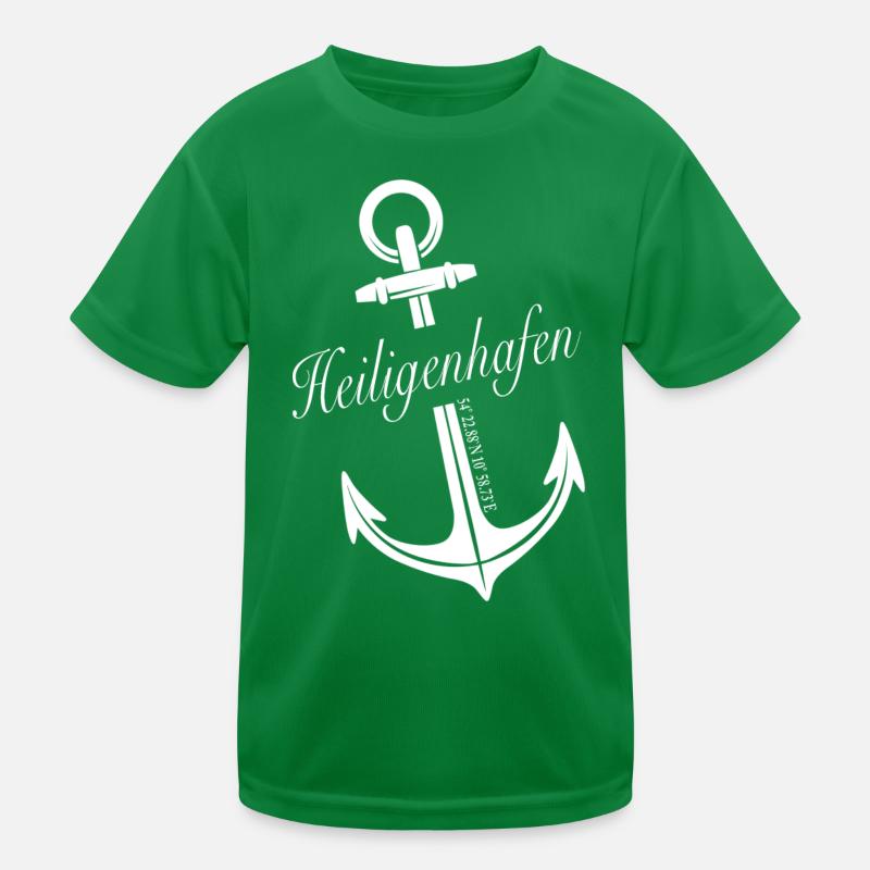 Heiligenhafen Kinder Funktions-T-Shirt
