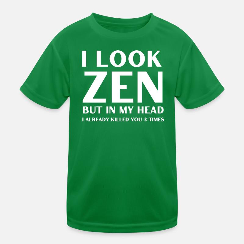 Zen Look Inner Chaos Kids Functional T-Shirt
