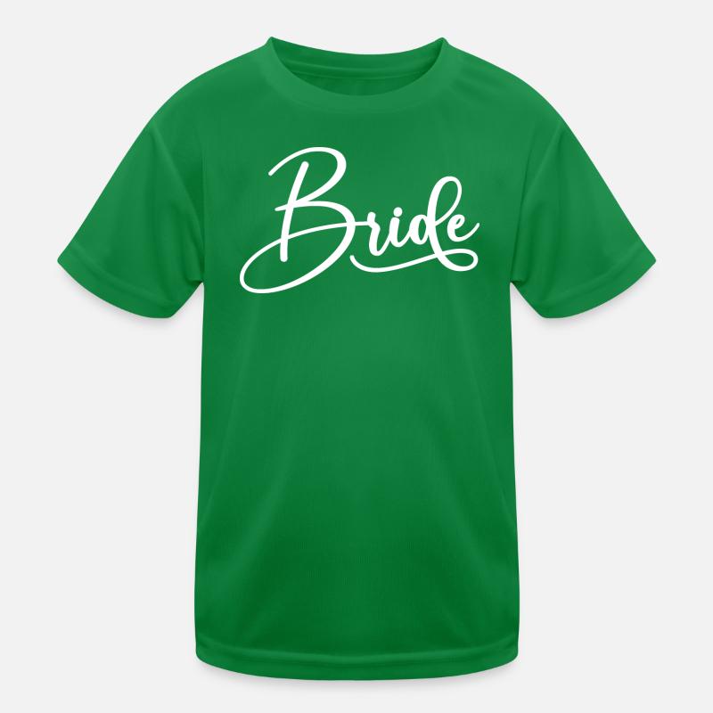 Braut passende Verlobung Brautdusche Hochzeit Kinder Funktions-T-Shirt