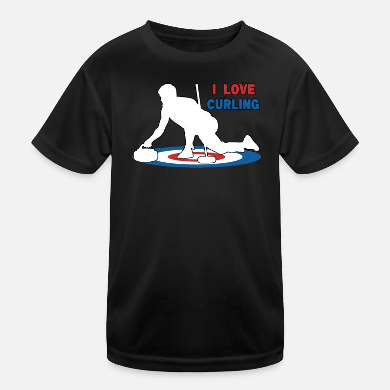 J’adore le curling T-shirt sport Enfant