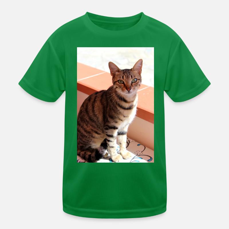 Cat Kitten Kids Functional T-Shirt