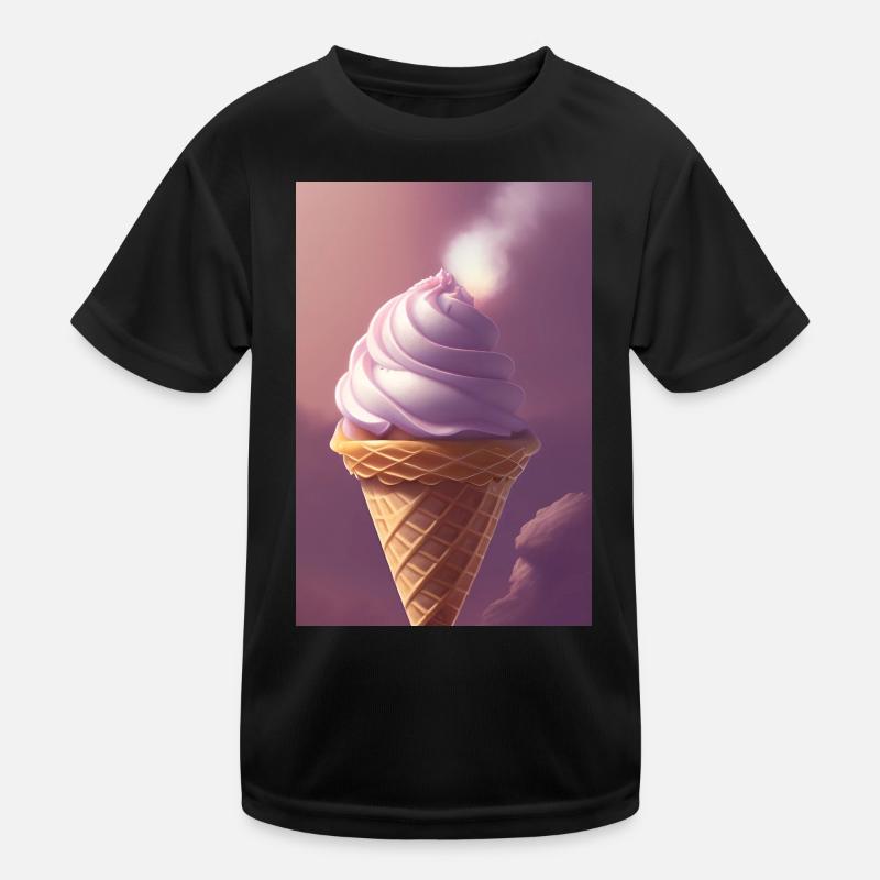 Eiscreme Kinder Funktions-T-Shirt