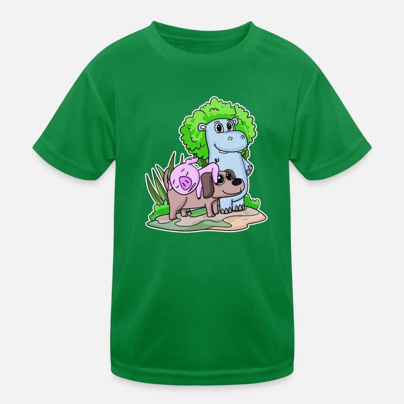 Cute animals Kids Functional T-Shirt