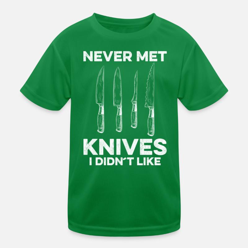 Knife Making Messermacher Design Kinder Funktions-T-Shirt