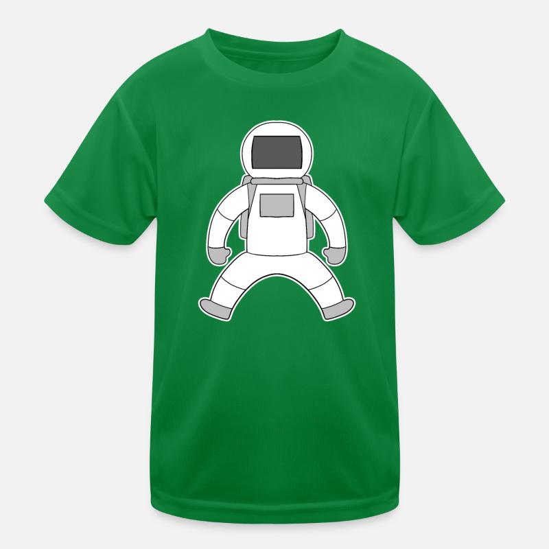Astronaut motif Kids Functional T-Shirt