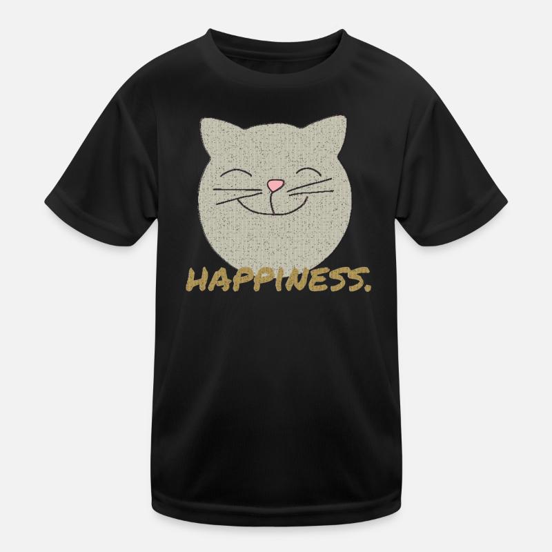 Bonheur de chat T-shirt sport Enfant