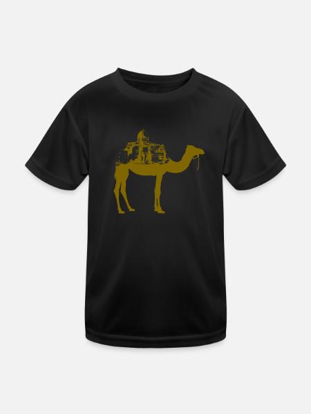 Jamal AL-Mahamel - Kids Functional T-Shirt - black