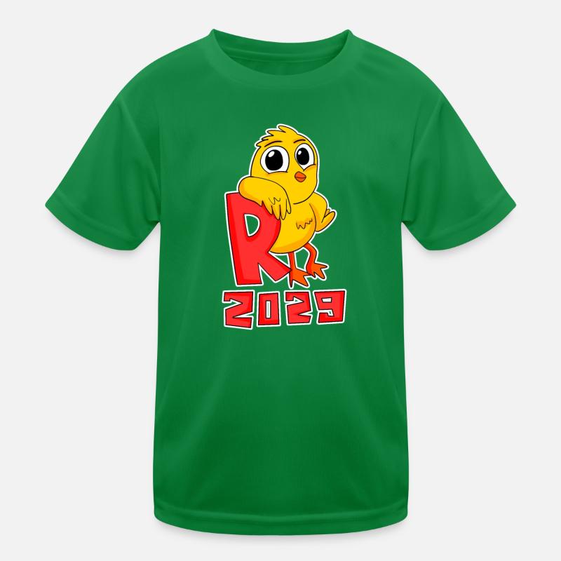 Renteneintritt 2029 Rentner Ruhestand Rente Kinder Funktions-T-Shirt