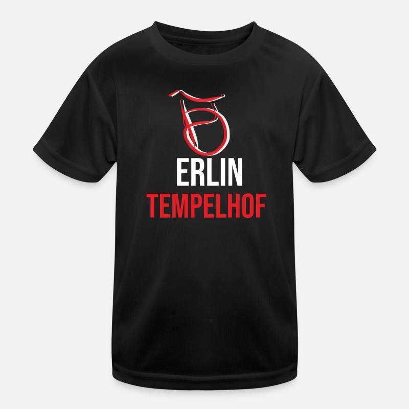 Berlin Tempelhof Souvenir Kids Functional T-Shirt